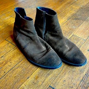 To Boot New York brown suede boots